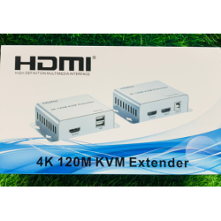 HDMI 4K KVM With USB Extender 120M Range Extender
