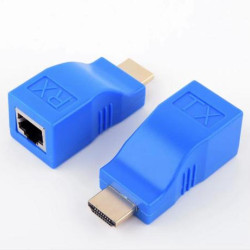 HDMI Range Extender of HD DVR 3D Projector 4K Video Over Single RJ45 LAN Cable Without Any Power CAT5/6 Network Cable Extender HDMI Range Extender of HD DVR 3D Projector 4K Video Over Single RJ45 LAN Cable Without Any Power CAT5/6 Network Cable Extender
