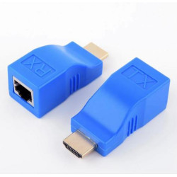 HDMI Range Extender of HD DVR 3D Projector 4K Video Over Single RJ45 LAN Cable Without Any Power CAT5/6 Network Cable Extender