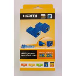 HDMI Range Extender of HD DVR 3D Projector 4K Video Over Single RJ45 LAN Cable Without Any Power CAT5/6 Network Cable Extender
