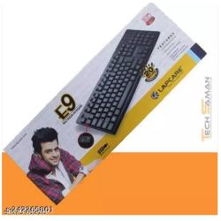 LAPCARE E9 Wired Multi-device USB Keyboard
