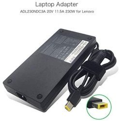 Lenovo 230 Watt Adapter USB Yellow Pin Laptop Slim Original Charger