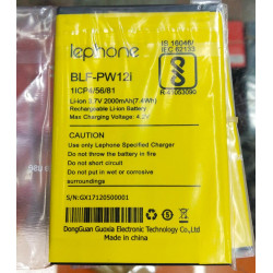 Lephone BLF-PW12i 2500mAH 2500 Mah For Lephone W12 Mobile Battery