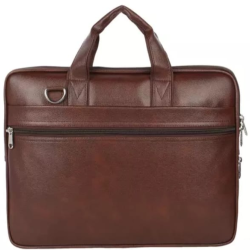 Faux Leather Leatherette Briefcase Best Brown|Rust|Black Satchel for Men Laptop Messenger Bag