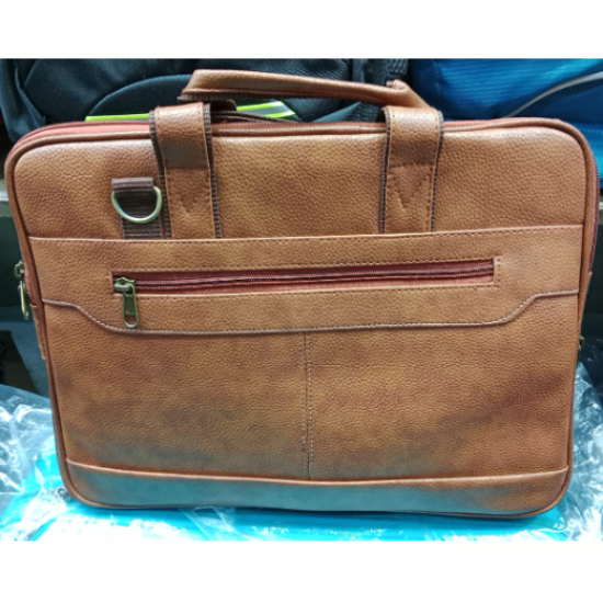 Synthetic Leather Briefcase Best Laptop Bag Waterproof Multipurpose Messenger Bag