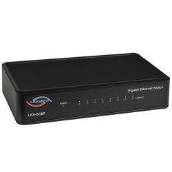 LinksKey LKS-SG8P 8-port 10/100/1000Mbps w/Green Technology Ethernet Gigabit Switch LinksKey LKS-SG8P 8-port 10/100/1000Mbps w/Green Technology Ethernet Gigabit Switch