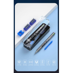 Liulon 882037 Electric Screwdriver 28 Bits in 1 Cordless Torque tool echargeable Electronic Repair Kit Standard Screwdriver Set