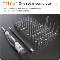 LiuLon Magnetic Screwdriver Set 130 Bits in 1 Torx Screw Driver LiuLon Magnetic Screwdriver Set 130 Bits in 1 Torx Screw Driver