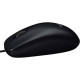 Logitech M90 USB Wired Black Optical Mouse