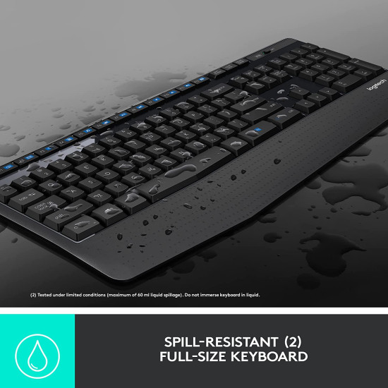 Logitech MK345 Wireless Keyboard and Mouse Set Combo