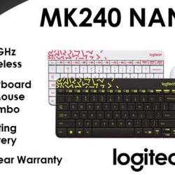 Logitech MK240 Nano Wireless Keyboard and Mouse Combo