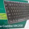 Logitech MK200 Combo Wired Multimedia Keyboard Mouse
