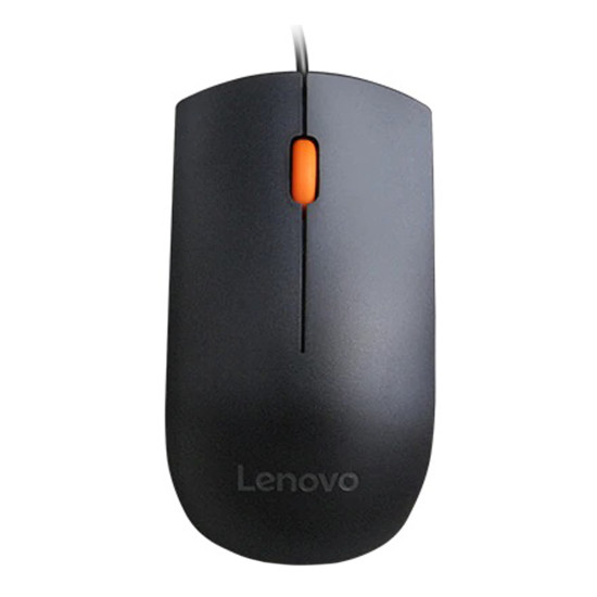 Lenovo 300 Wired High Resolution 1600 DPI Optical Sensor USB Mouse