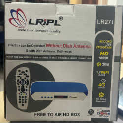 LRIPL Set Top Box LR27I MPEG-4 Setup Box Free Dish with Wi-Fi Inbuilt Function Watch YouTube/Free to Air Channel TV BOX LRIPL Set Top Box LR27I MPEG-4 Setup Box Free Dish with Wi-Fi Inbuilt Function Watch YouTube/Free to Air Channel TV BOX