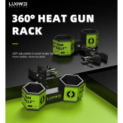 LUOWEI LW-304 heat gun rest holder can adjustment angles with sleep function fast support 2008 861DW welding station