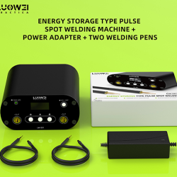 LuoWei LW-E01 Mini Energy Storage Pulse  Support Double Pen Working Spot Welding Machine