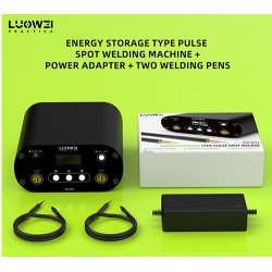 LuoWei LW-E01 Mini Energy Storage Pulse  Support Double Pen Working Spot Welding Machine