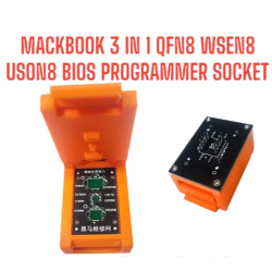 Apple MacBook QFN8 WS9N8 and T2 ROM 3 in 1 Chip Bios Programming Adapter Apple MacBook QFN8 WS9N8 and T2 ROM 3 in 1 Chip Bios Programming Adapter