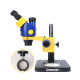 MECHANIC MC75T-B1 LED Light & Lens 0.5x Trinocular Stereo Microscope