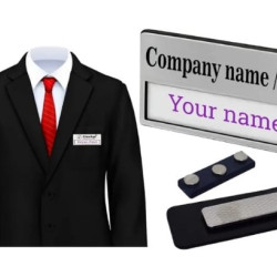 Flexible Magnetic Name Tag Badges – Personalized Identification | Name Plate