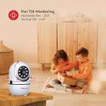 MANOMAY Bot Pro 2MP Smart CCTV Wi-fi Home Security Camera