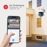 MANOMAY Pan Tilt CCTV WiFi Camera
