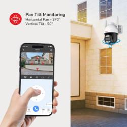 MANOMAY Pan Tilt CCTV WiFi Camera