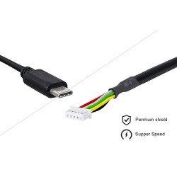 Mantra Fingerprint Device MFS100 Finger Print Scanner Wire Type C Cable