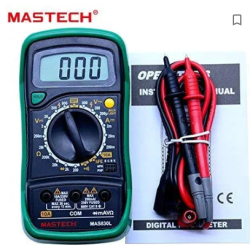 Mastech MAS830L Original Multifunction AC DC current resistance Pocket Size Smart Digital Multimeter