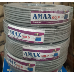 AMAX Gold CAT6 305 Meter Pack Cable CAT 6 RJ45 UTP Cord Ethernet LAN Network Cable