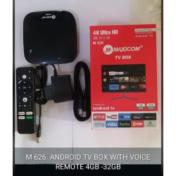 Maxicom 4K Ultra HD M 626 5G Wifi Android Internet TV Box Maxicom 4K Ultra HD M 626 5G Wifi Android Internet TV Box