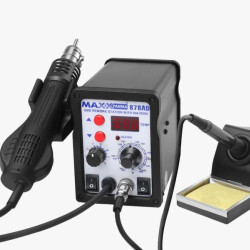 Maxx Pamma 878AD Digital Autocut 2 in 1 SMD Rework + Soldering Iron Station Maxx Pamma 878AD Digital Autocut 2 in 1 SMD Rework + Soldering Iron Station