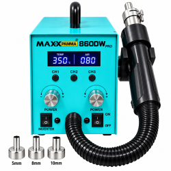 MAXX PAMMA 860DW Pro 850W Hot Air for Mobile PCB Repair & SMD Soldering Rework Station