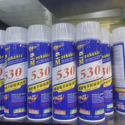 Mechanic 530 Electrical Flux LCD PCB Cleaning Solvent Power Full Contact Cleaner Adhesive Cleaning Spray