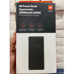 Mi 20000 mAh Hypersonic 50 Watt, Fast Charging, Power Delivery 3.0 Power Bank