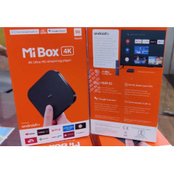 Mi 4K Ultra HD Android TV with Google Assistant Remote 4K WiFi Bluetooth Android TV BOX