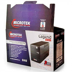 Microtek 650 Legend Black Comptuer UPS