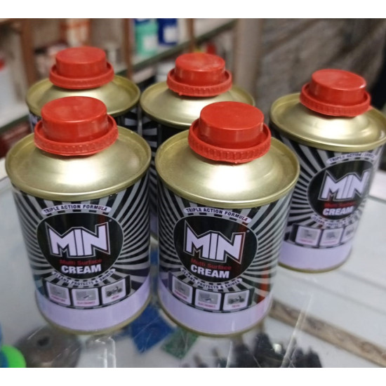 Min Cream 100gm Electronics Cleaning Shine Polish Bottle Min Cream 100gm Electronics Cleaning Shine Polish Bottle