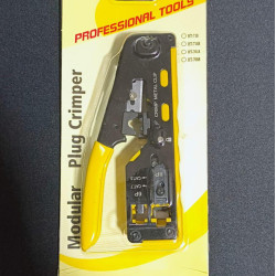 Modular Plug RJ45 RJ11Cat5 Cat6 Cat7 Cat8 Ethernet Cable LAN Networking Crimper Tool