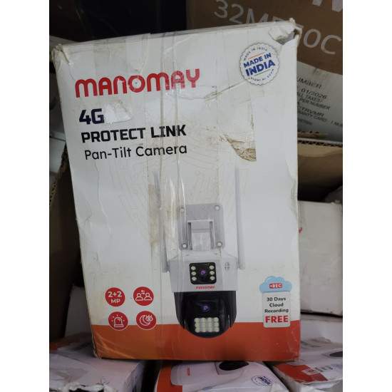 Manomay 4G Protect Link Pan-Tilt Wireless Camera