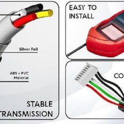 Morpho Fingerprint Device MSO-1300 E E2 E3 Finger Print Scanner Wire USB Cable