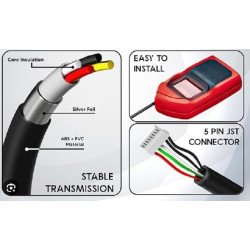 Morpho Fingerprint Device MSO-1300 E E2 E3 Finger Print Scanner Wire USB Cable