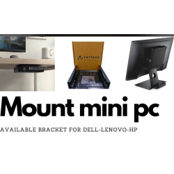 Tiny PC Micro Desktop Mini Lenovo | Dell | HP Compatible Universal Mounting Bracket
