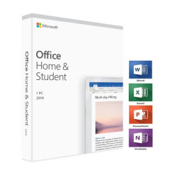 Microsoft Office 2019 Home and Student Ms POSA Card Software