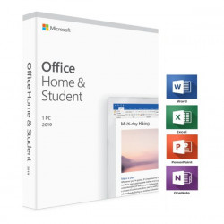 Microsoft Office 2019 Home and Student Ms POSA Card Software