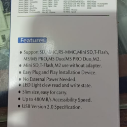 Multi-Slot Card Reader/Writer High Speed 450 Mbps All in 1 Mini Card Reader Allin1 Memory USB External SD MMC XD CF Support USB Card Reader Multi-Slot Card Reader/Writer High Speed 450 Mbps All in 1 Mini Card Reader Allin1 Memory USB External SD MMC XD CF Support USB Card Reader