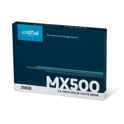 Crucial MX500 250GB SATA 3D NAND 2.5-inch Solid State Drive Internal SSD