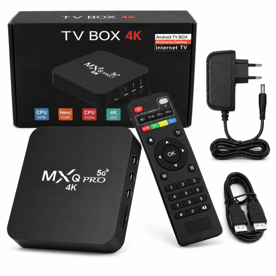 MXQ Pro 4K Android 14 2GB|16GB Smart TV Box MXQ Pro 4K Android 14 2GB|16GB Smart TV Box