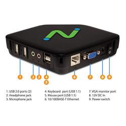 NComputing L300 Ethernet Virtual Desktop with vSpace Mini Thin Client