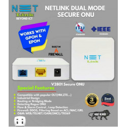 NETLINK V2801SG ONU GPON | EPON 1GE dual mode Secure ONT Router